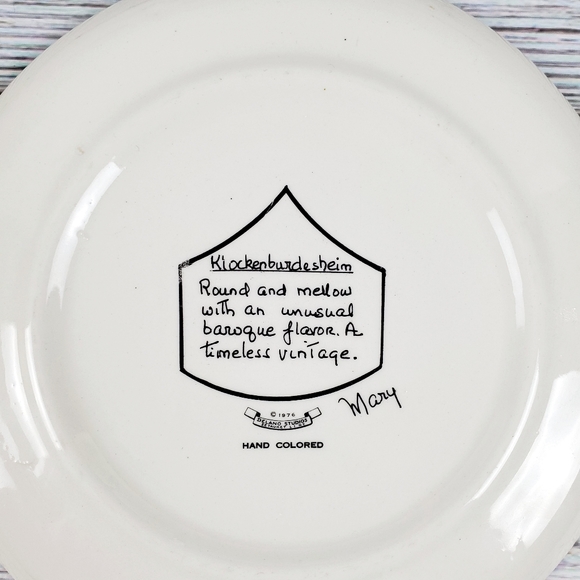 Delano Studios Clock Red Bird Wine Cheese Plate - Picture 3 of 3